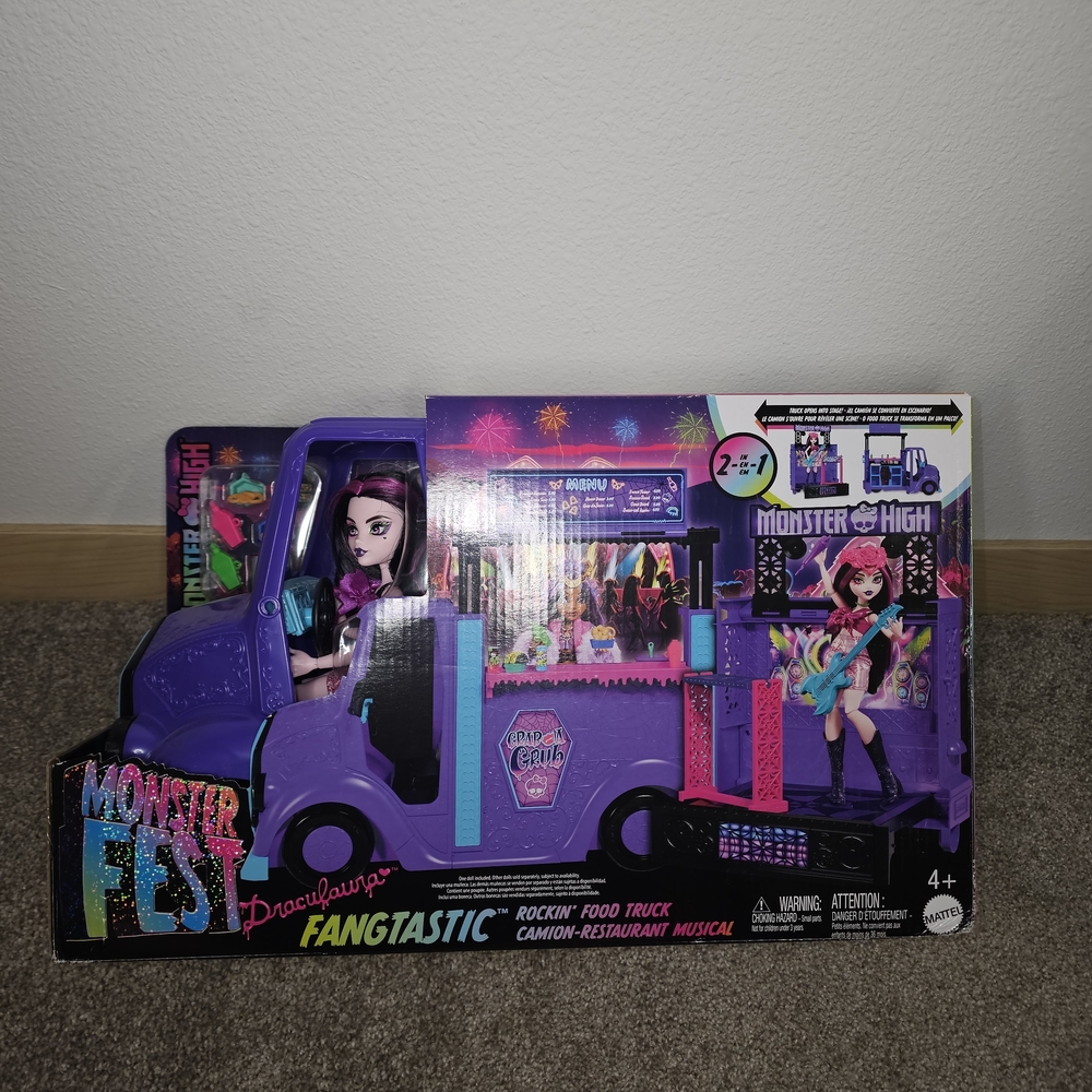 Monster High Fangtastic Rockin' Food Truck - Purple